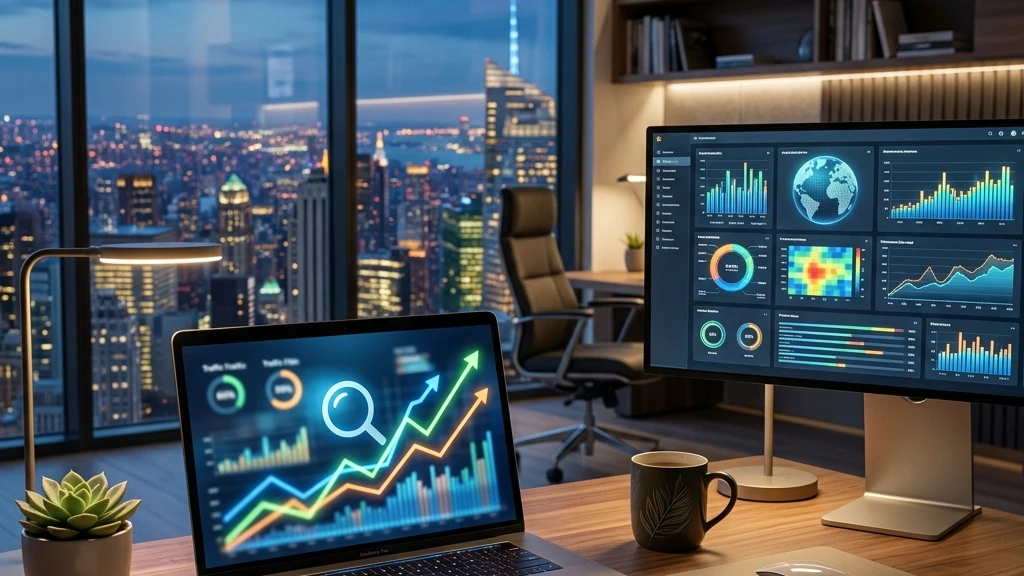 Tim SEO mengevaluasi kondisi website dan data performa untuk menentukan kebutuhan audit SEO